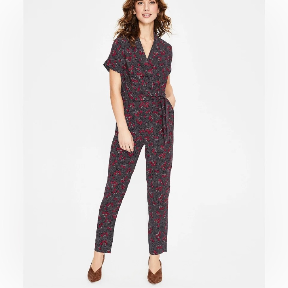Boden Floral Jumpsuit Frederica